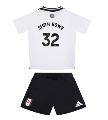 Fulham Emile Smith Rowe #32 Hemmakläder Barn 2024-25 Kortärmad (+ Korta byxor)